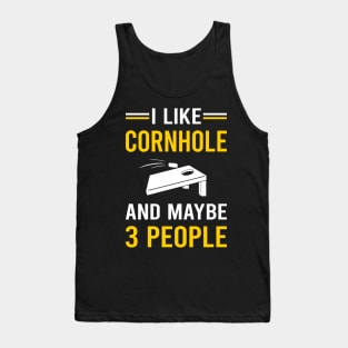 3 People Cornhole Tank Top